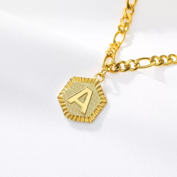 Gold Intial Anklet