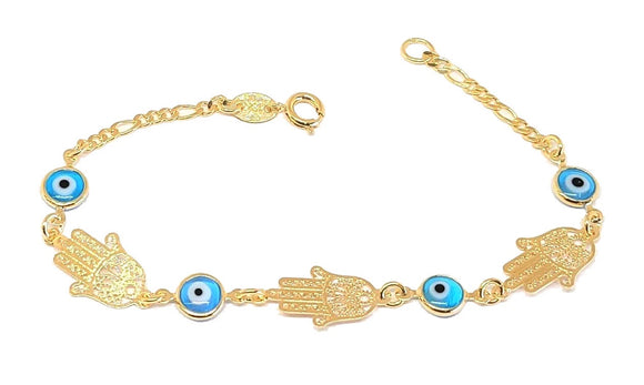 Hamsa / Evil Eye Bracelet